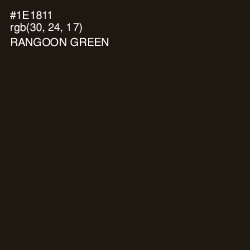 #1E1811 - Rangoon Green Color Image